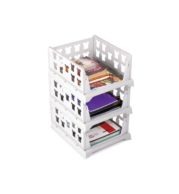 Foldable Drawer Organizer Fabric - Collapsible Storage Box with Frame Handle for Bedroom Closet Kitchen, Multi Compartment Space Saver, Durable Home Office Utility Drawer UAE B2B Pack 